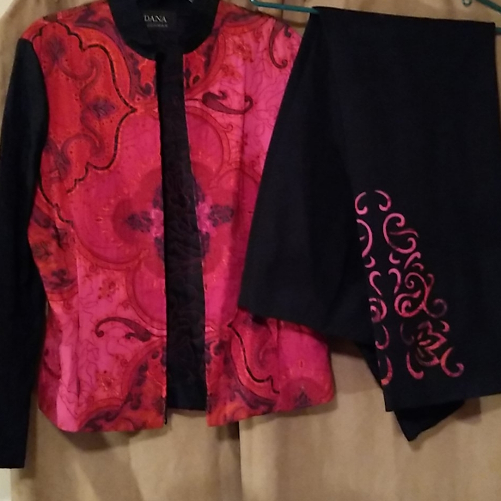 Designer pant suit